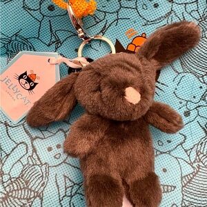 Jellycat inky Bunny Keychain